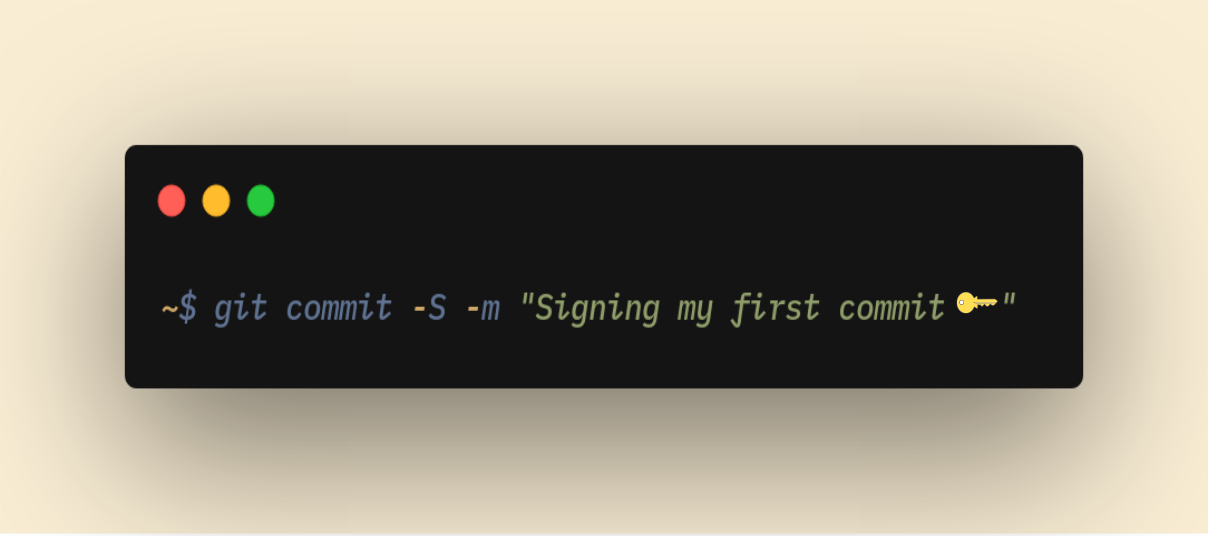 :: GPG-signing your Git commits